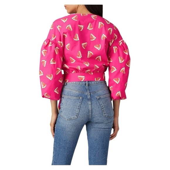 Color Me Courtney Emily Wrap Top - Picture 9 of 9